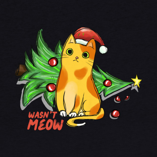Christmas Cat Santa Wasn't Meow by The WYLD Tribe