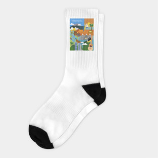 Discover Venezuela Socks