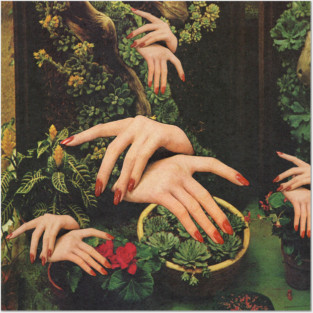 Touch plants Posters and Art