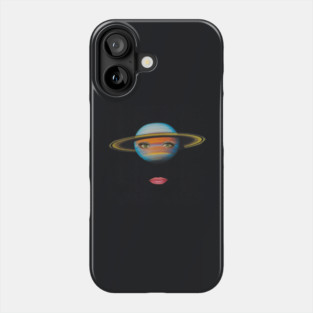 Saturn face Phone Case