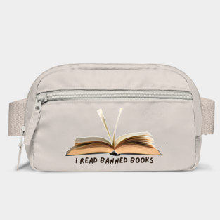 i read banned books Bag