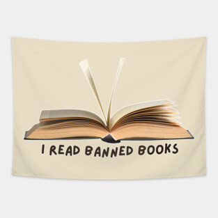 i read banned books Tapestry