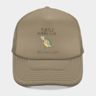 Turtle Running Club, Funny Turtle Running Hat