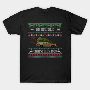 Griswold Christmas 1989 Ugly Sweater T-Shirt