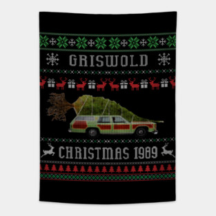 Griswold Christmas 1989 Ugly Sweater Tapestry