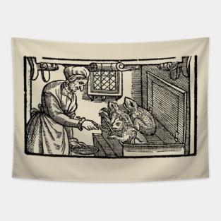 Feeding Familiars Tapestry