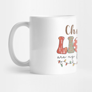 Christmas lights are my favorite color Mug