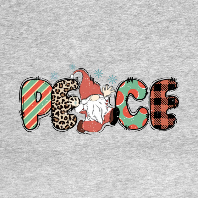 Peace Gnome Christmas by The WYLD Tribe