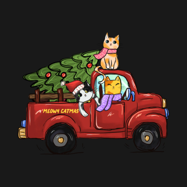Cat Christmas Tree Gifts by The WYLD Tribe