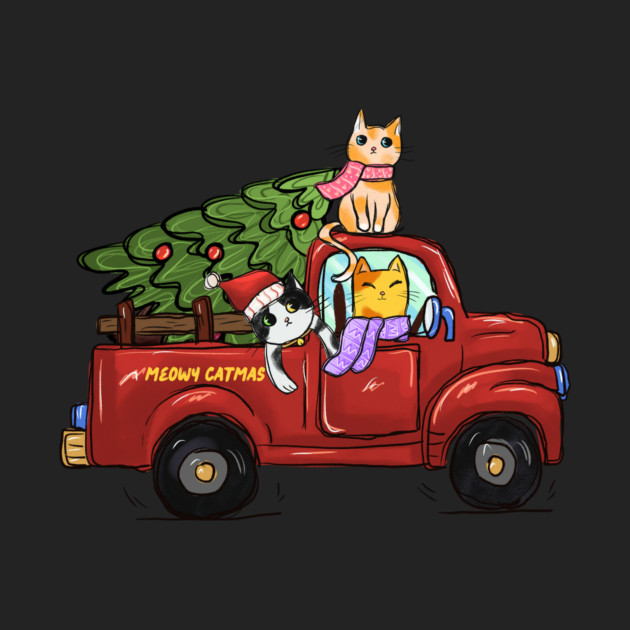 Cat Christmas Tree Gifts by The WYLD Tribe