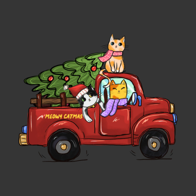 Cat Christmas Tree Gifts by The WYLD Tribe