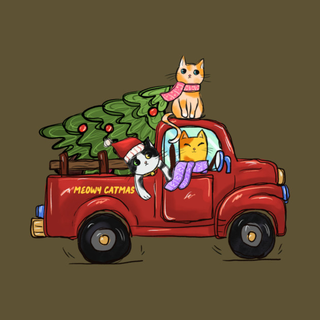Cat Christmas Tree Gifts by The WYLD Tribe