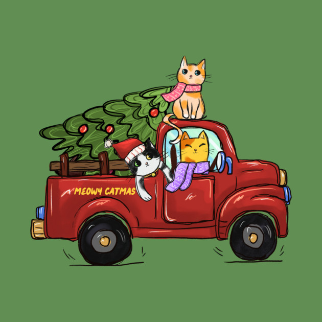 Cat Christmas Tree Gifts by The WYLD Tribe