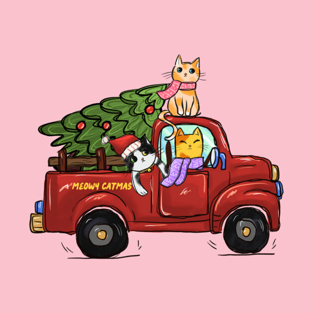 Cat Christmas Tree Gifts by The WYLD Tribe