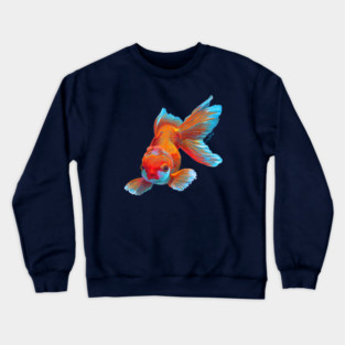 Glowing Goldfish Crewneck Sweatshirt