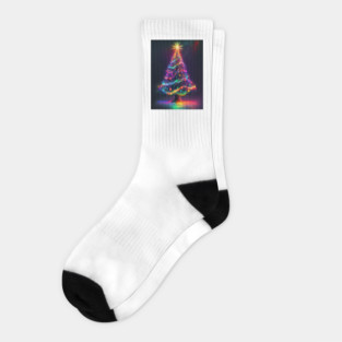 Christmas tree Socks