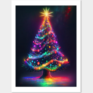 Christmas tree Posters and Art