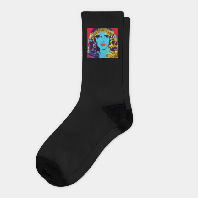 POP ART WOMAN Socks by REG