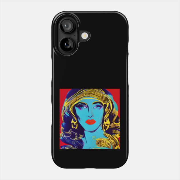 POP ART WOMAN Phone Case by REG