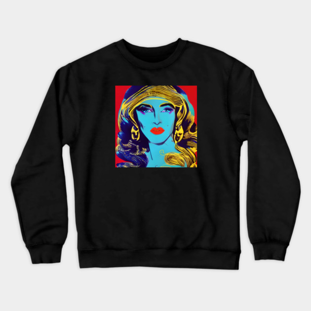 POP ART WOMAN Crewneck Sweatshirt by REG