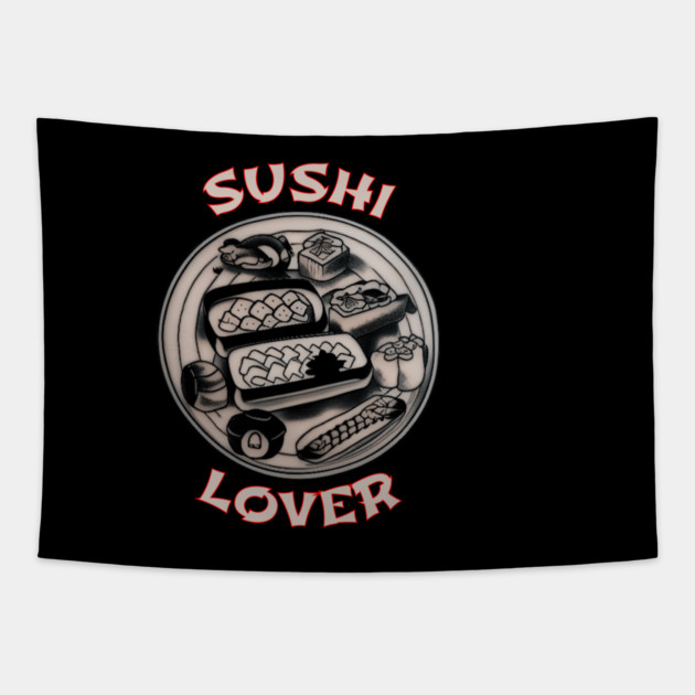 Sushi Lover Tapestry by REG