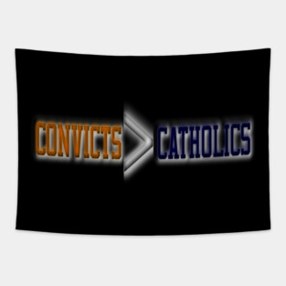 Miami Hurricanes are better than Notre Dame Tapestry