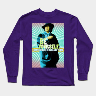 Oscar Wilde Quote 1 Long Sleeve T-Shirt