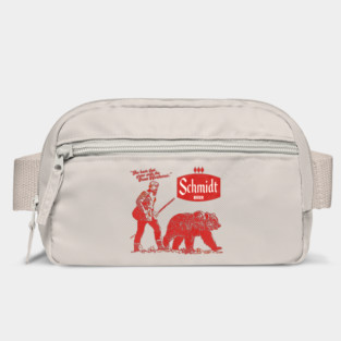 Schmidt Grizzly Man Retro Defunct Beer Bag
