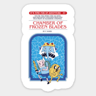 Choose Your Own Adventure Time Sticker