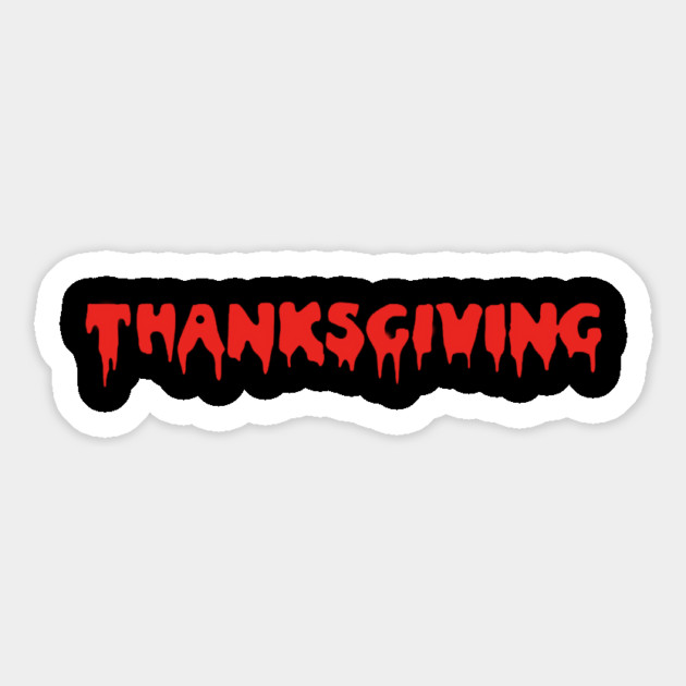 Thanksgiving horror slasher Magnet by The Daily Ghost