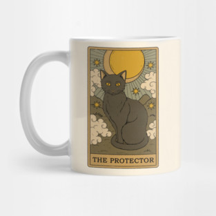 The Protector - Cat Tarot Mug