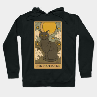 The Protector - Cat Tarot Hoodie