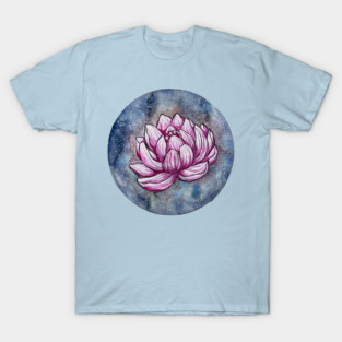 Lotus Flower Galaxy T-Shirt