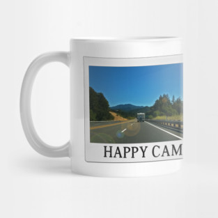 snapshot road trip (happy camper) Mug
