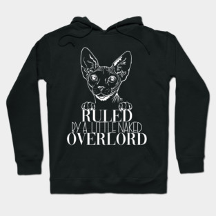 Sphynx Cat Overlord Dark Cat Cats Hoodie