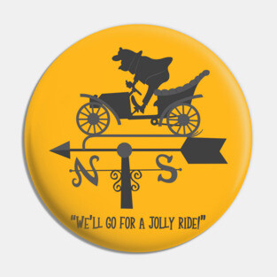 Mr. Toad's Weather Vane Pin