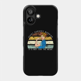 Heart Surgery Recovery Gift, Heart Surgery Warrior Phone Case