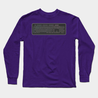 Fun And Games - Keyboard Long Sleeve T-Shirt