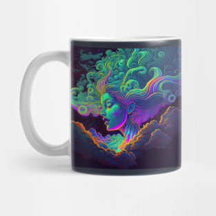 Clouded Goddess Athena Mug