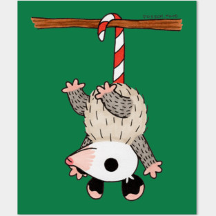 Candy Cane Tail Posters and Art