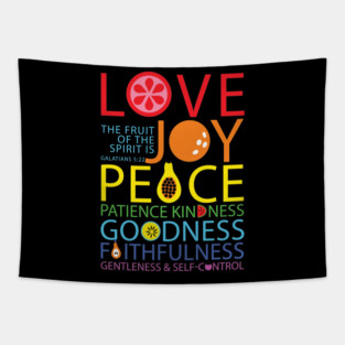 Fruit Of The Spirit Galatians 5:22 Tapestry