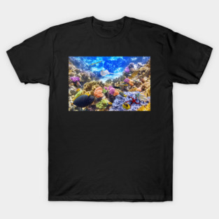 Underwater world coral reef photography T-Shirt