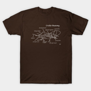 Cricket Anatomy Cheat Shirt T-Shirt