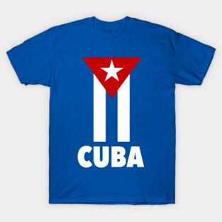 Cuban flag - clean design T-Shirt