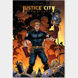 Captain Patriot Posters and Art