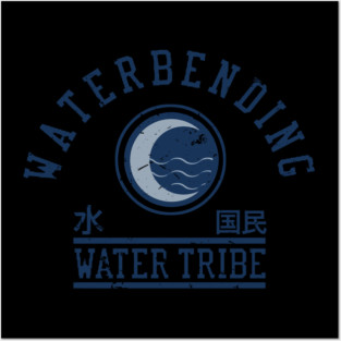 water bending Posters and Art