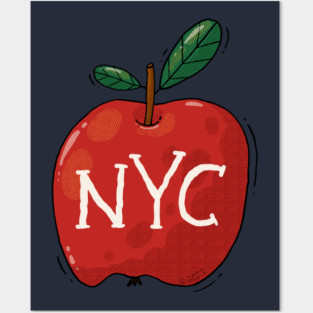 NYC Apple Posters and Art