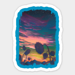 Sunflower Sticker