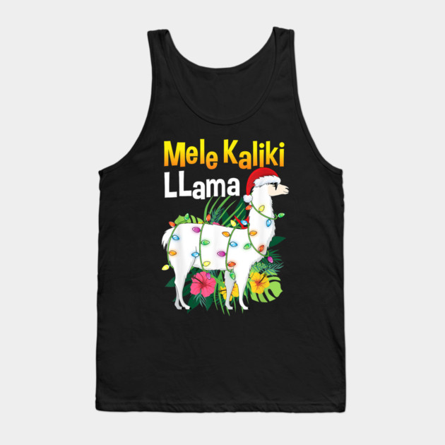 Mele Kaliki LLama Tank Top by MCALTees