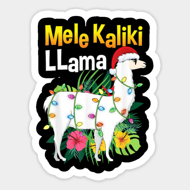 Mele Kaliki LLama Magnet by MCALTees